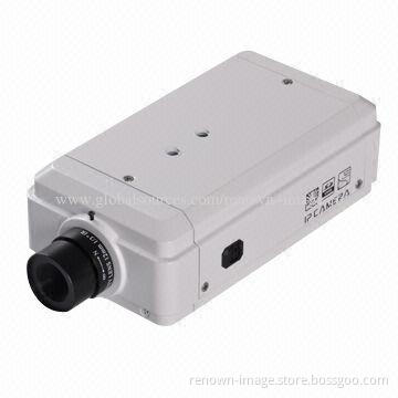 IP box cameras with 720P HD ICR 2.1Megapixels,IR cut max distance 40m
